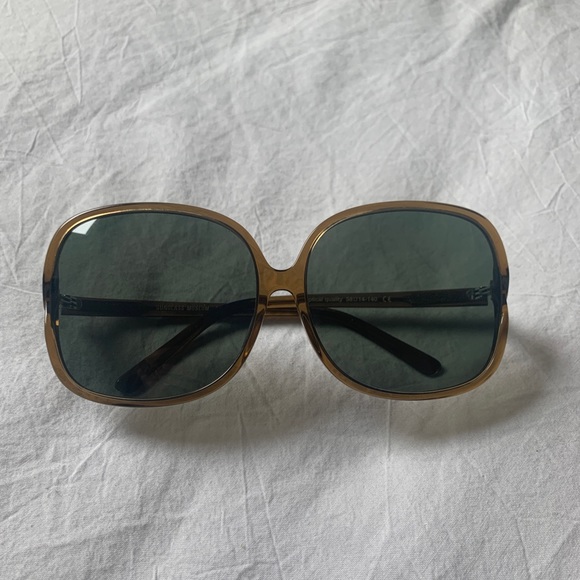 Vintage Oversize Retro Square Sunglasses - Picture 3 of 5